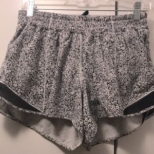 Lululemon lined speed short size 8